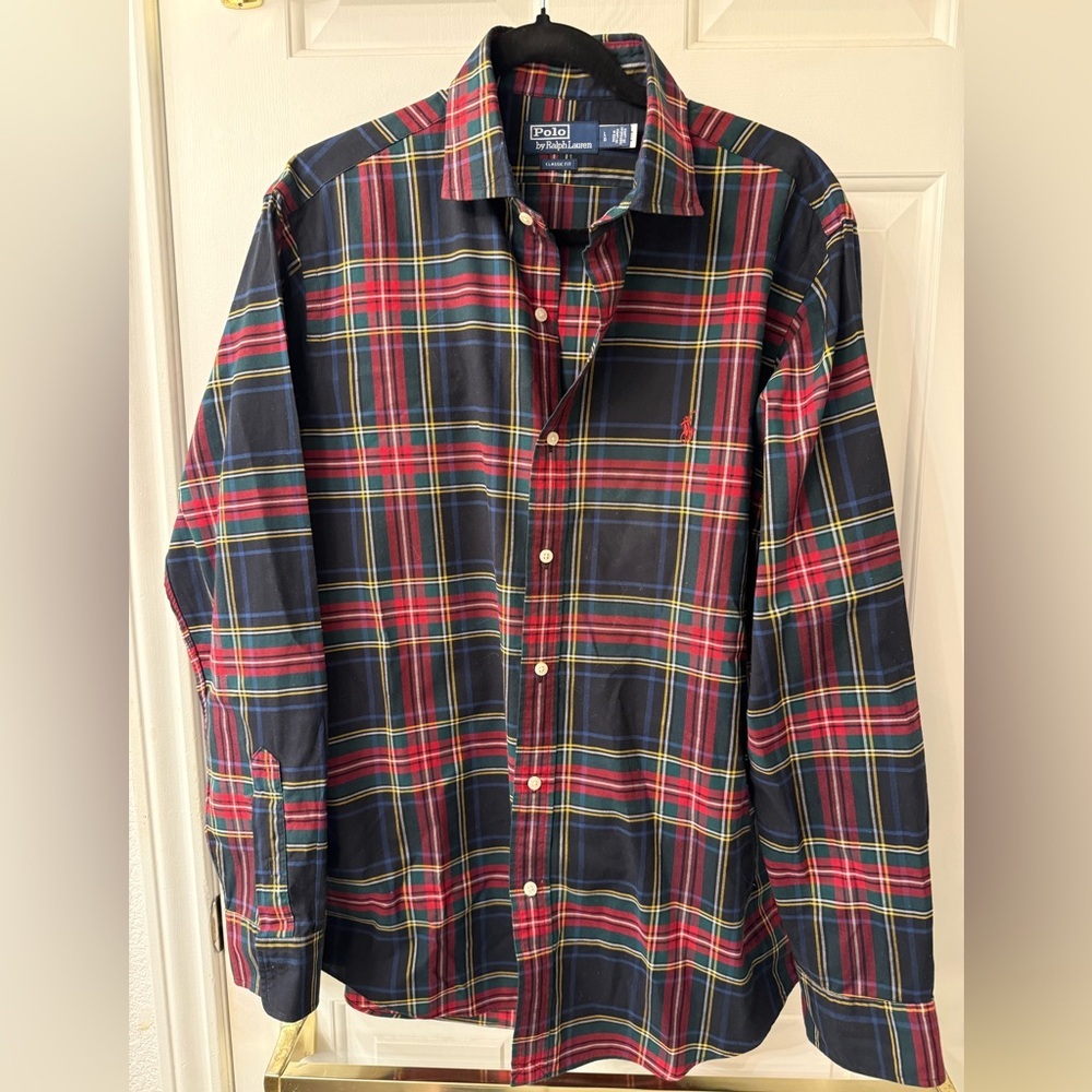 Ralph Lauren Men's Multicolor Plaid Shirt